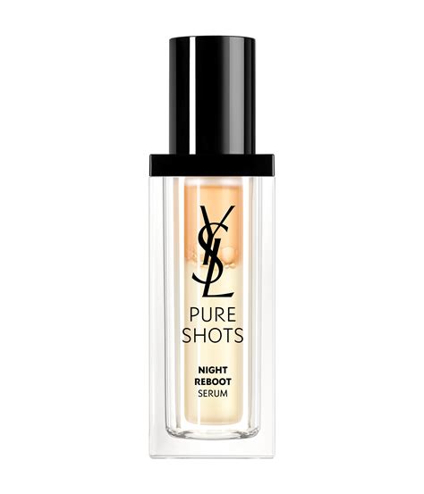 yves saint laurent night cream|Pure Shots Night Reboot Resurfacing Serum .